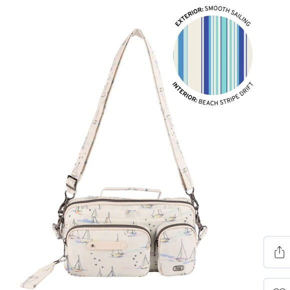 lug Handbags - Lug Switcheroo SE Convertible Crossbody Bag NWT Smooth Sailing